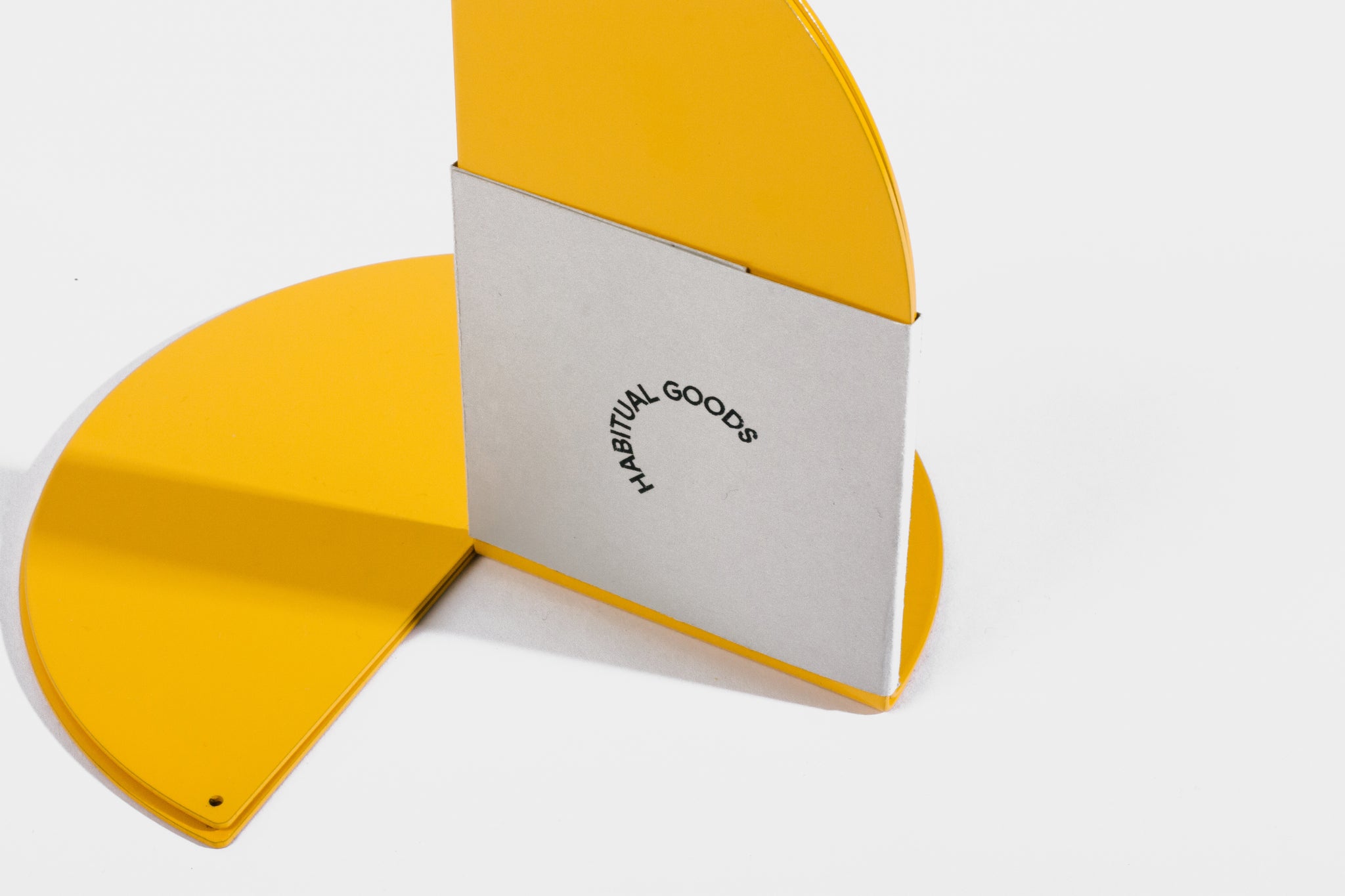 Folded Bookend - Yellow